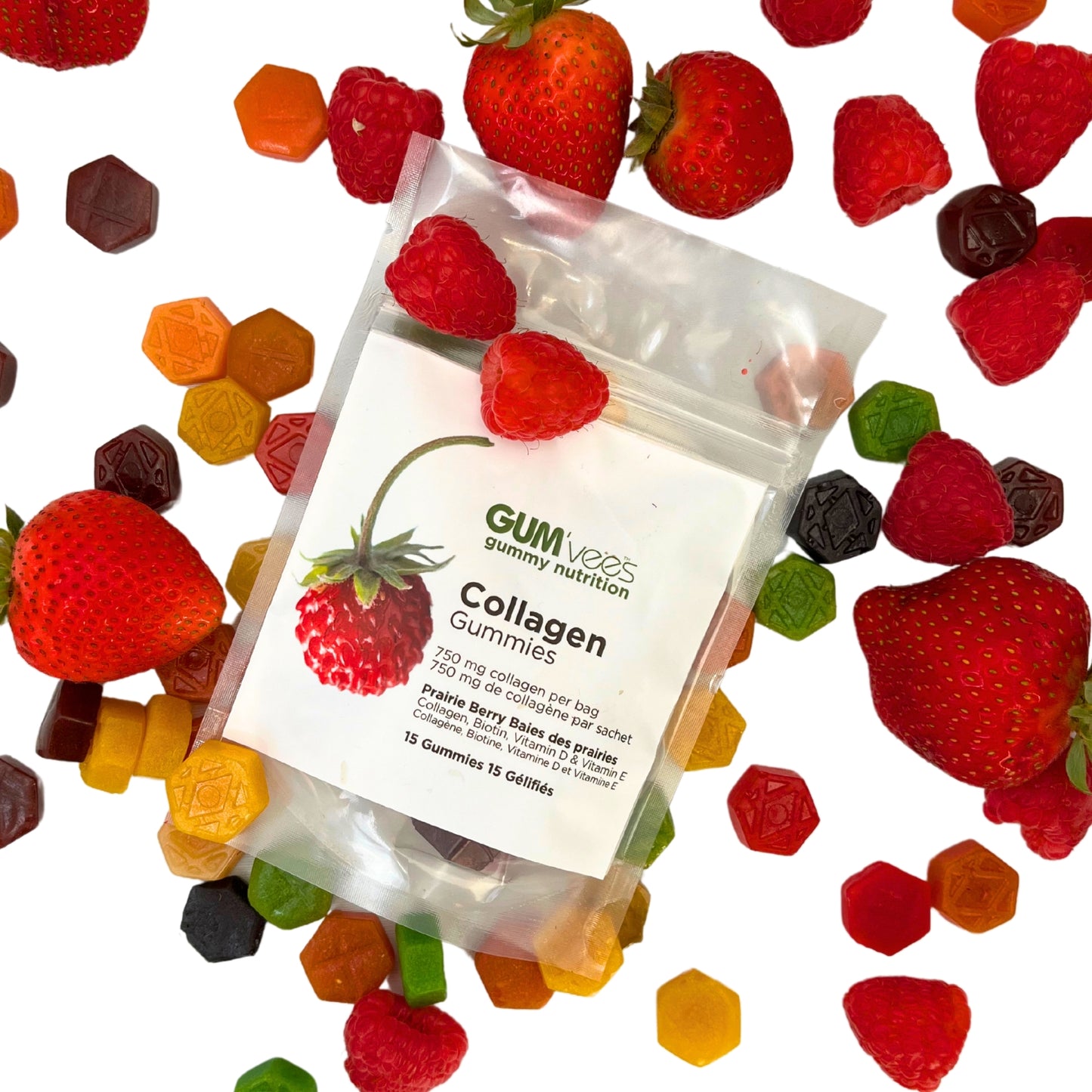 Collagen Gummies (Case of 12 Bags)