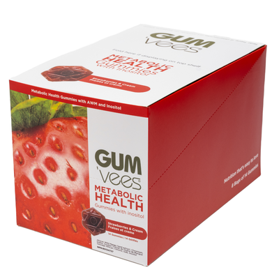 Strawberries & Cream Metabolic Health Gummies — 10 Pack (14 Gummies per Bag)