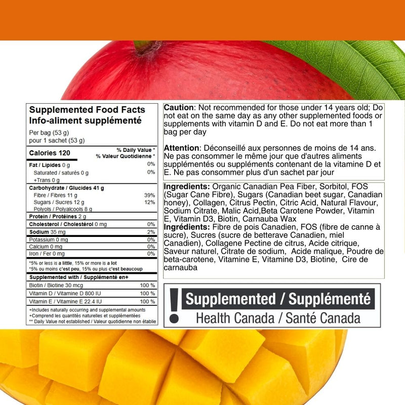 Collagen Gummies — 10 Pack (53 g per Bag)