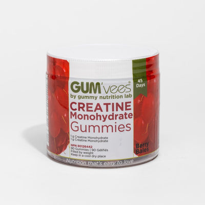 Creatine Gummies - 90 gummies in a jar