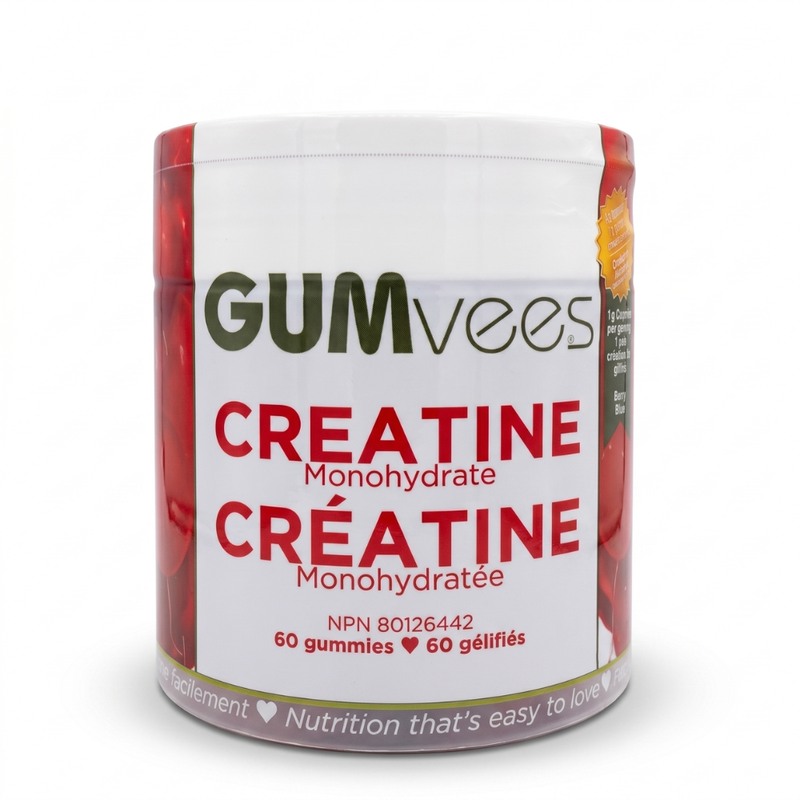 60 Count — Creatine Monohydrate Gummies