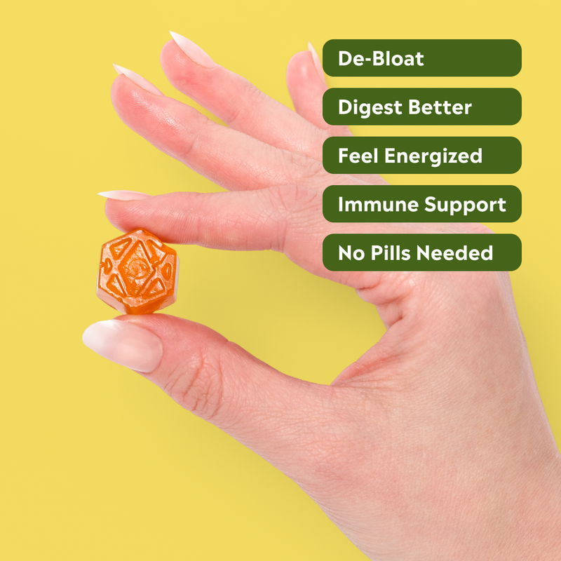 90 Count — Lemon-Lime Sorbet Gut Health Gummies