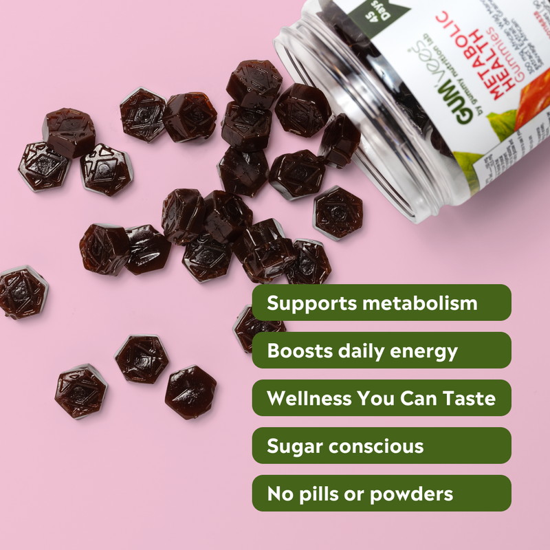 Strawberries & Cream Metabolic Health Gummies — 10 Pack (14 Gummies per Bag)