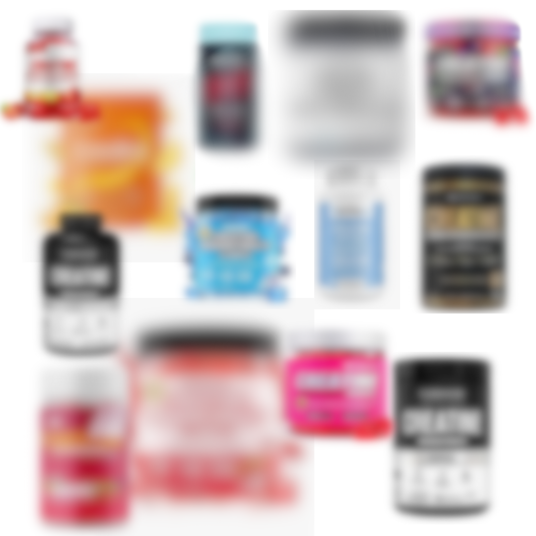 blurred out photo of other creatine gummies